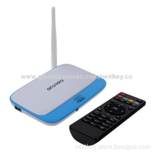 Top Hot-sale TV Box with RK3188 Quad-core and Android 4.2.2 OS, DDR3 2, 8GB Flash